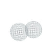 Nachtmann - BOSSA NOVA Salad Plate-FD (Set of 2) | 9 Inch