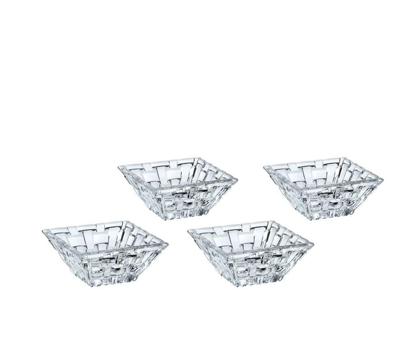 Nachtmann - BOSSA NOVA Square Dip Bowl (Set of 4) | 3 Inch