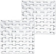 Nachtmann - Bossa Nova Platter Square (Set of 2) | 5.5 in