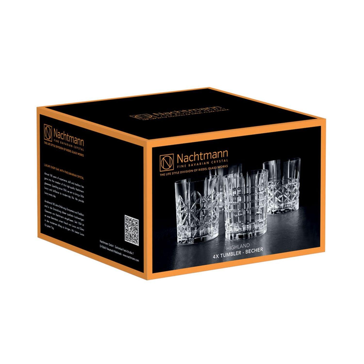 Nachtmann - Verres à whisky HIGHLAND (lot de 4)