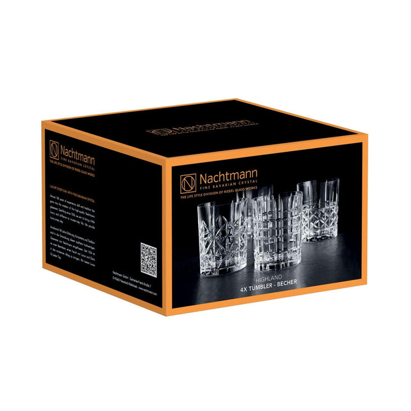 Nachtmann - Verres à whisky HIGHLAND (lot de 4)