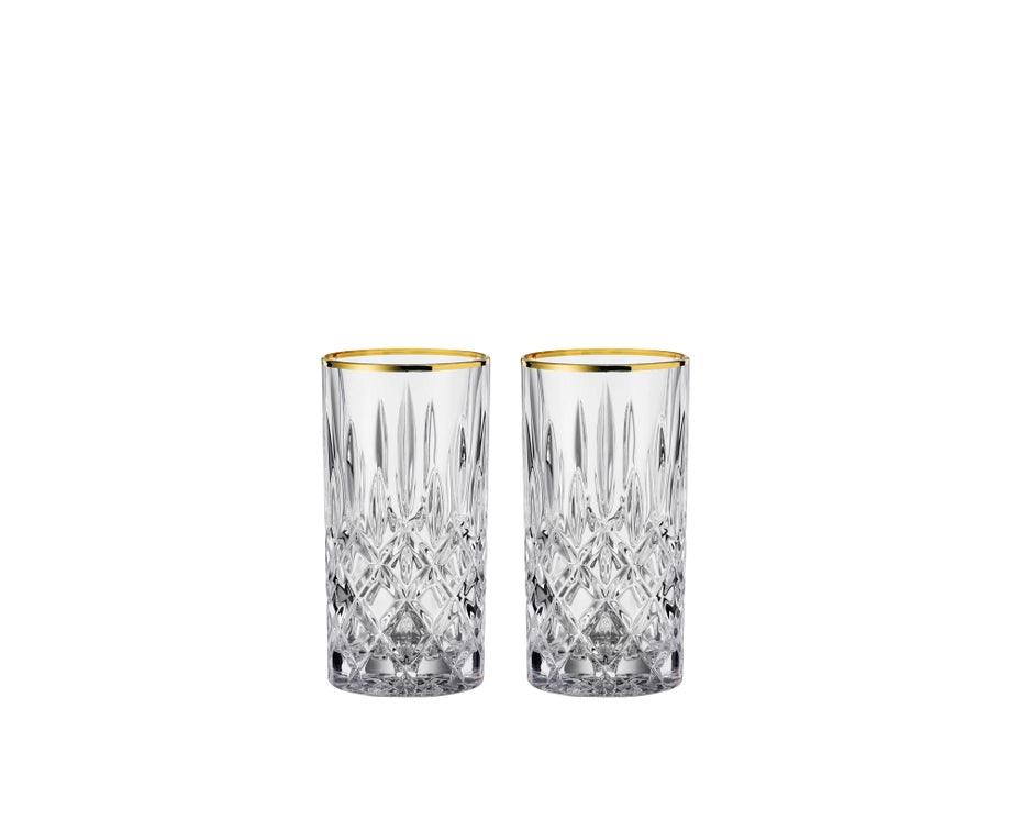 Nachtmann - NOBLESSE Gold Long Drink Glass 13 oz (Set of 2)
