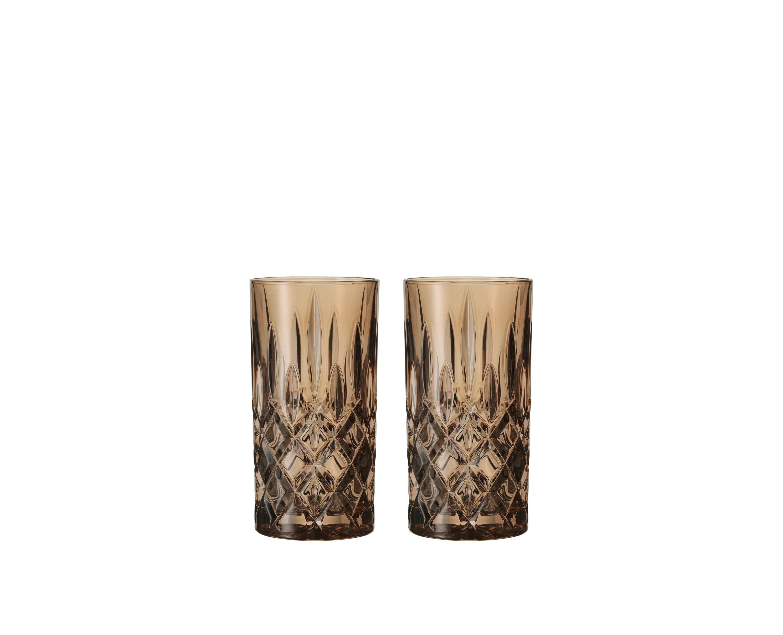 Nachtmann - NOBLESSE Long Drinkg - Tobacco (Set of 2)