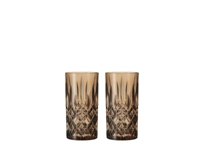 Nachtmann - NOBLESSE Long Drinkg - Tobacco (Set of 2)