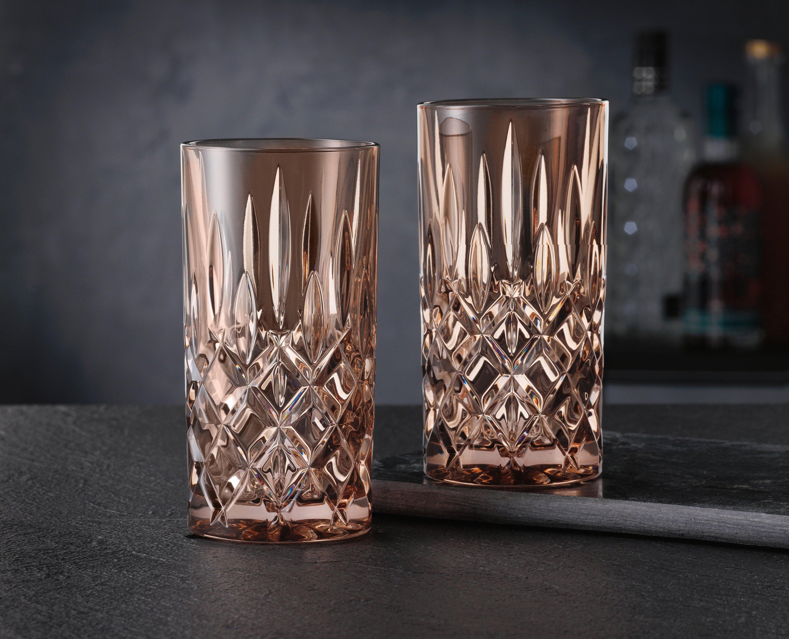 Nachtmann - NOBLESSE Long Drinkg - Tobacco (Set of 2)