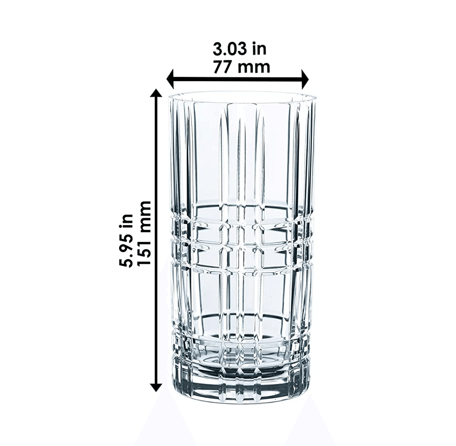 Nachtmann - SQUARE Longdrink (Set of 4)