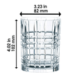 Nachtmann - Square Whiskey Glass (Set of 4)