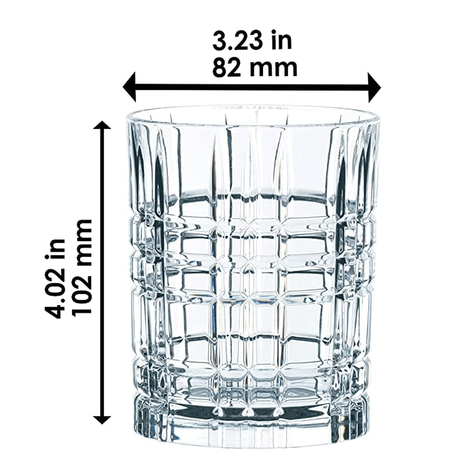 Nachtmann - Square Whiskey Glass (Set of 4)