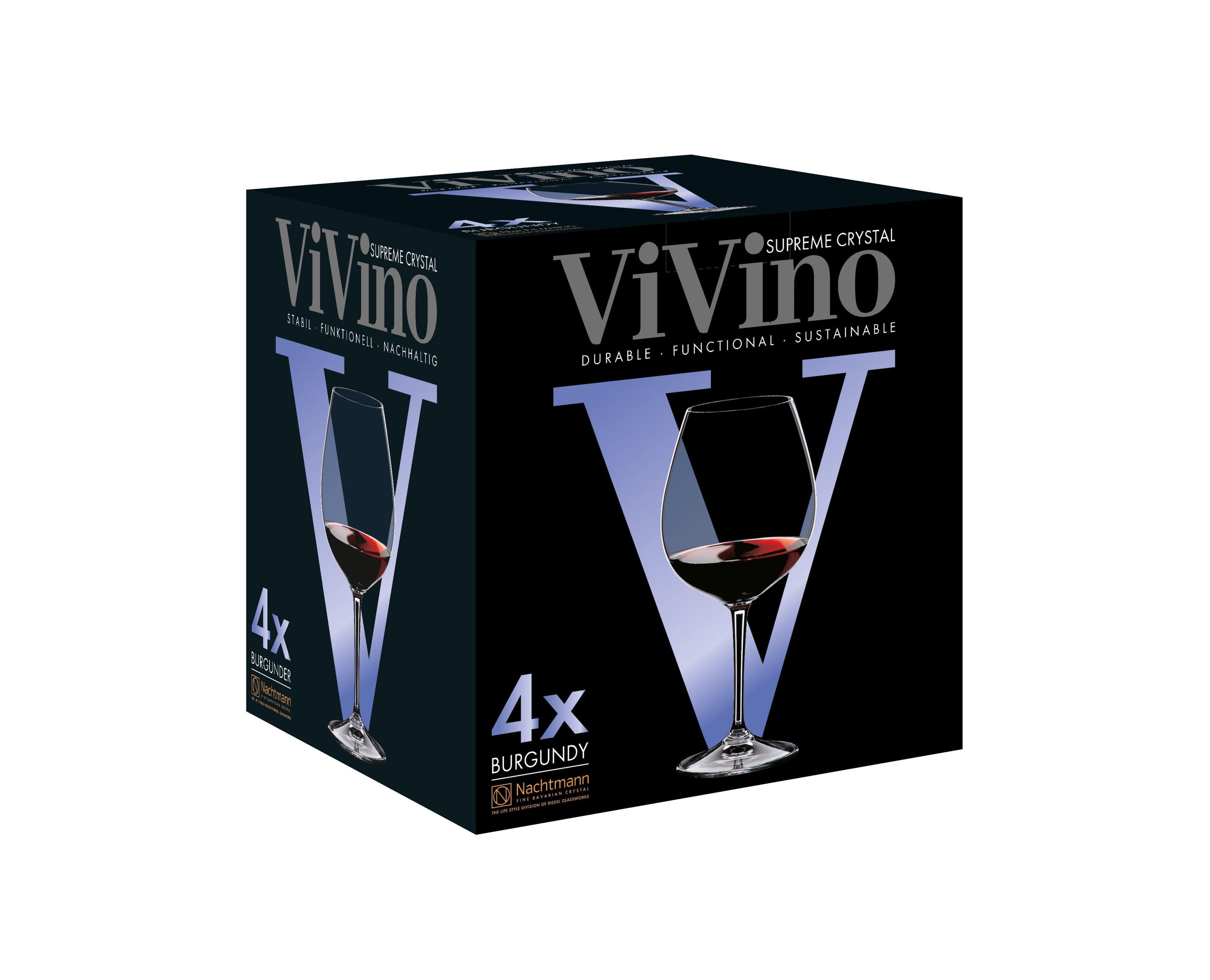 Nachtmann - VIVINO Burgundy (Set of 4) | 24 oz