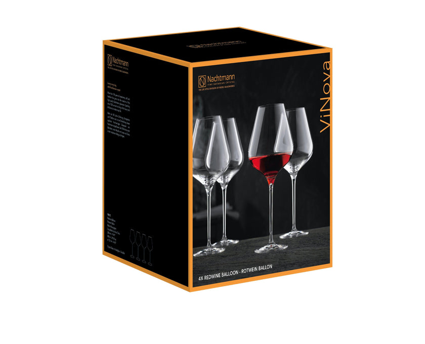 Nachtmann - Ballon à vin rouge ViNova (lot de 4) | 790 ml