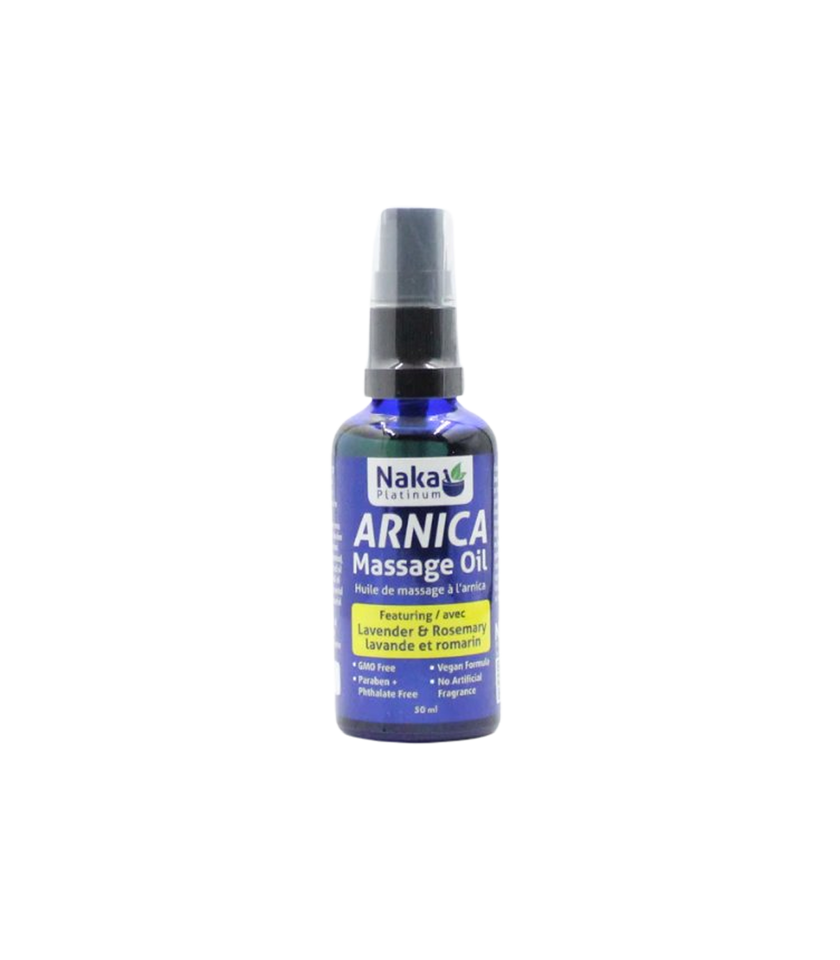 Naka Platinum - Arnica Massage Oil - 50 mL