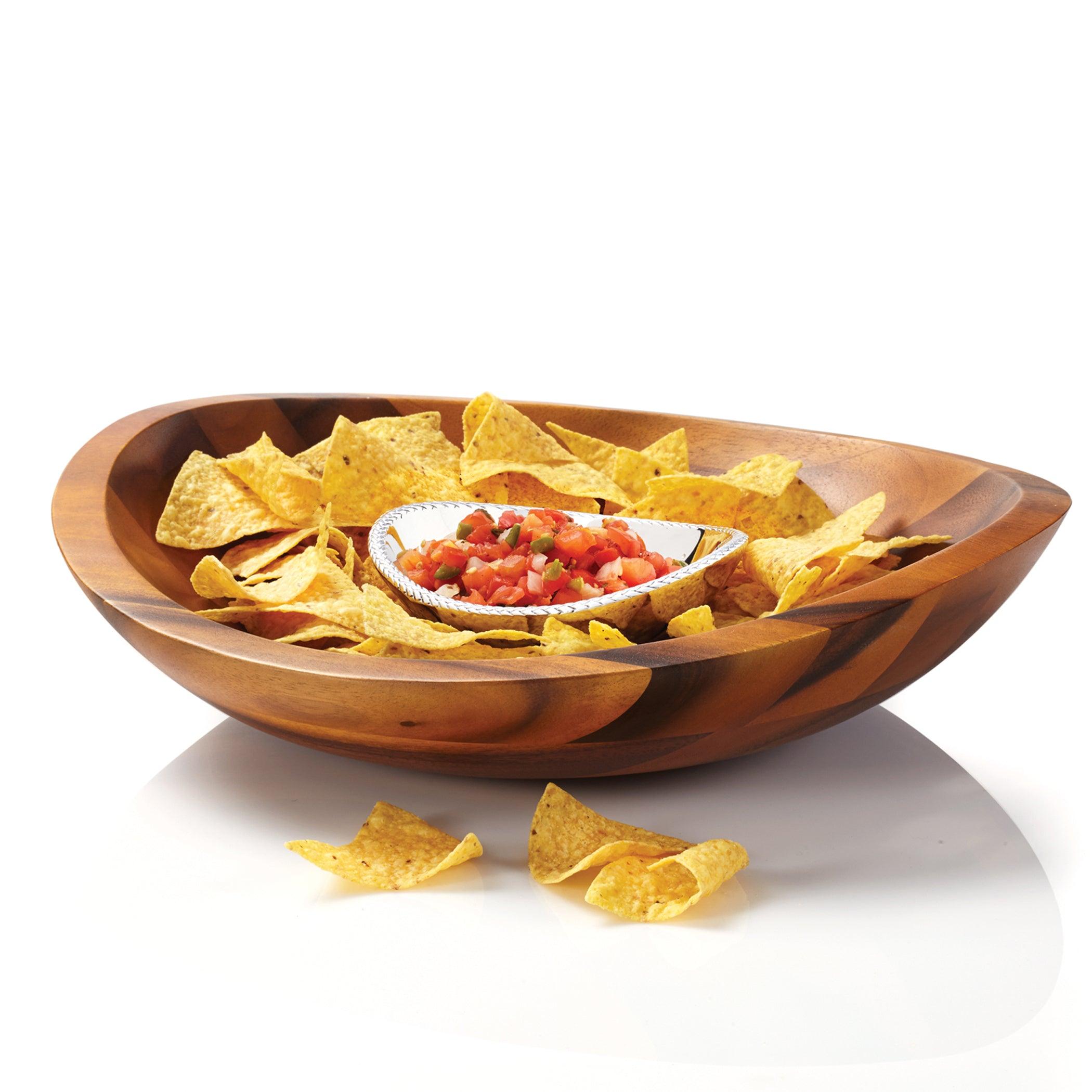 Nambe - Braid Chip & Dip