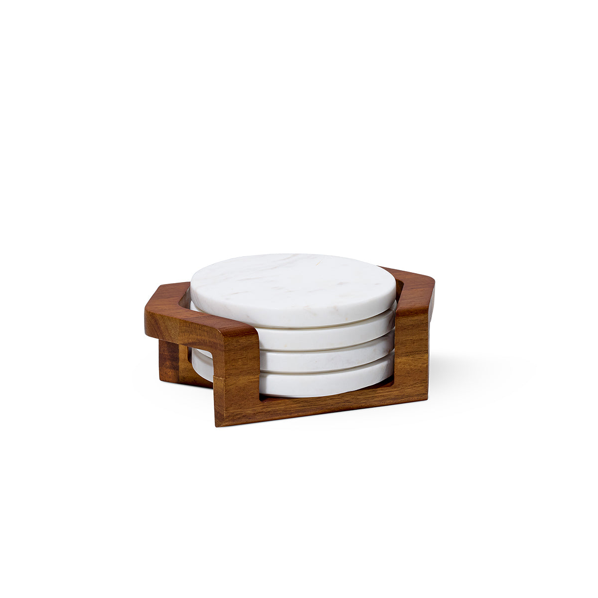 Nambe - CHEVRON COASTER SET