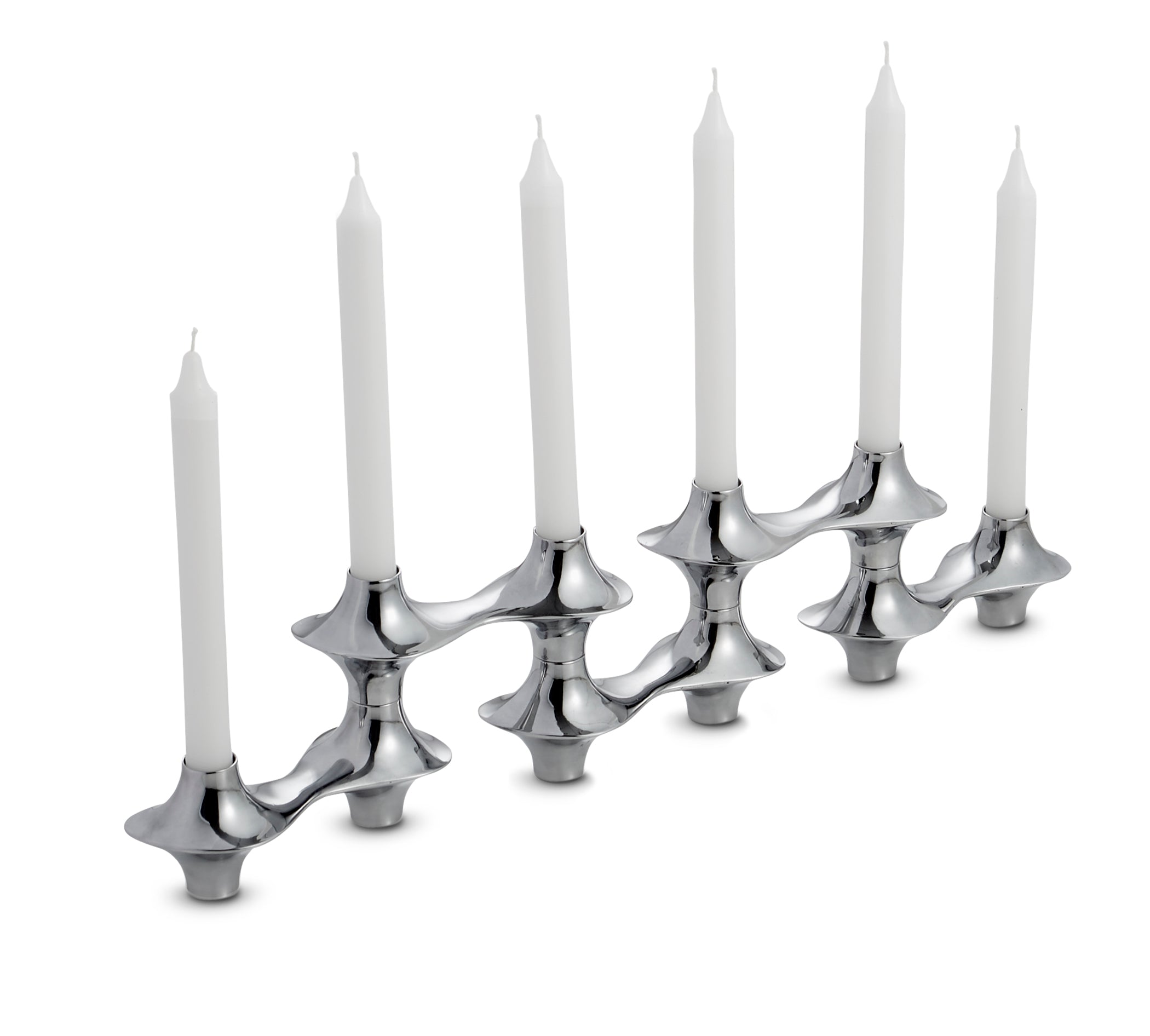 Nambe - Cortina Hinged Candelabra 24