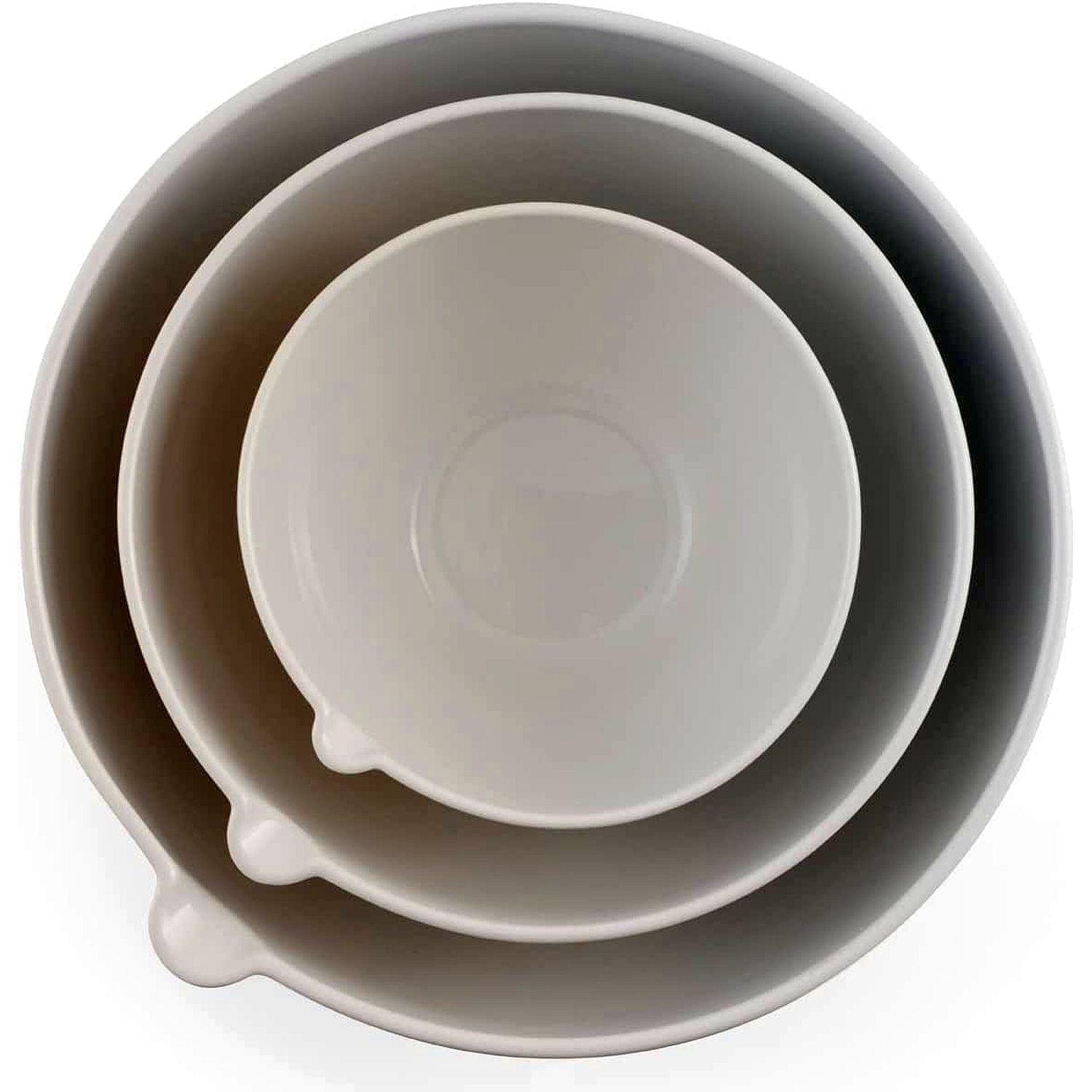 Nambe - Duets Nesting Stoneware Kitchenware, Mixing Bowls