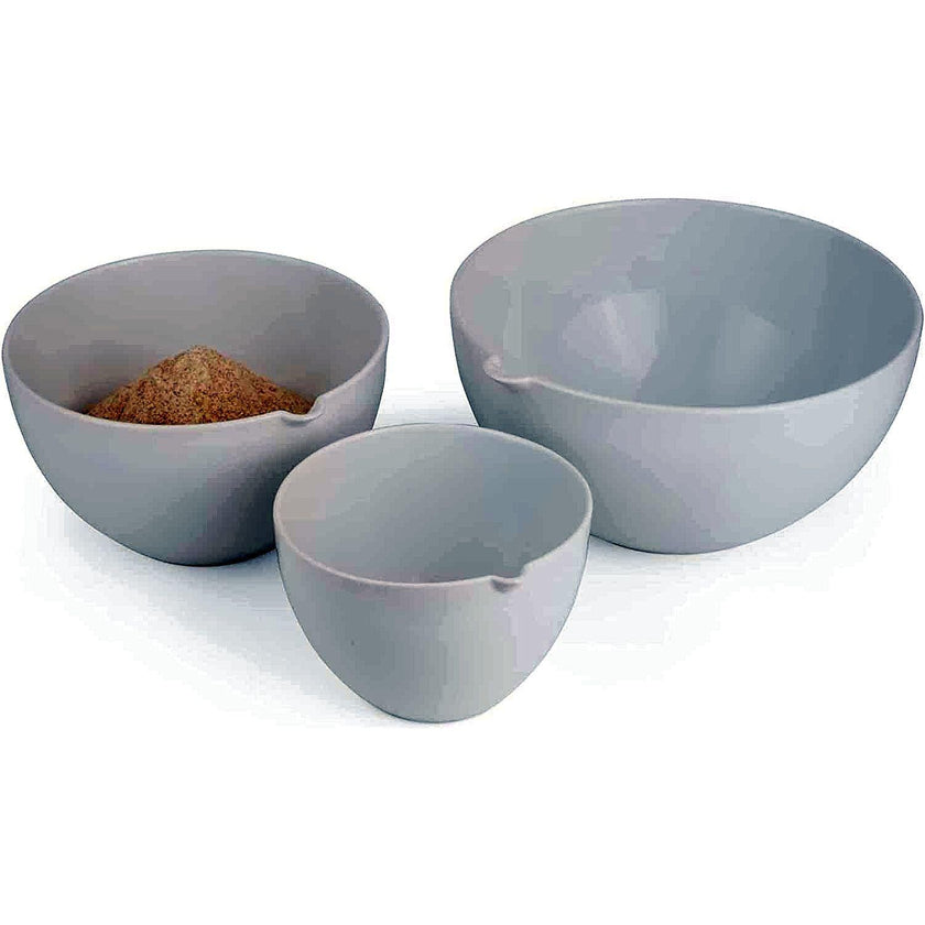 Nambe - Duets Nesting Stoneware Kitchenware, Mixing Bowls
