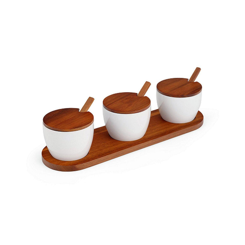 Nambe - Ensemble de 3 bols à condiments Duets