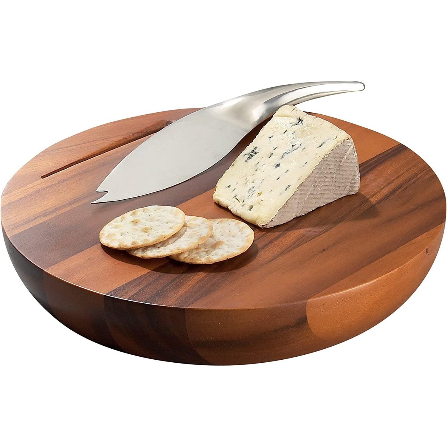 Nambe - Planche à fromage Harmony avec couteau