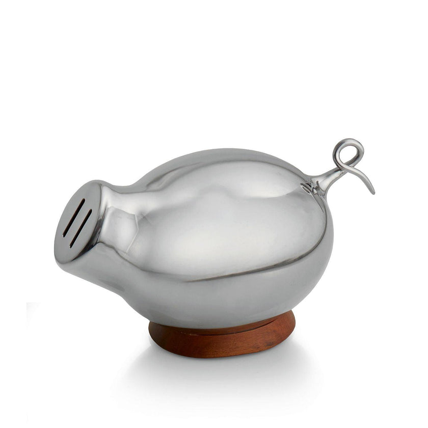 Nambe - Kibo Piggy Bank