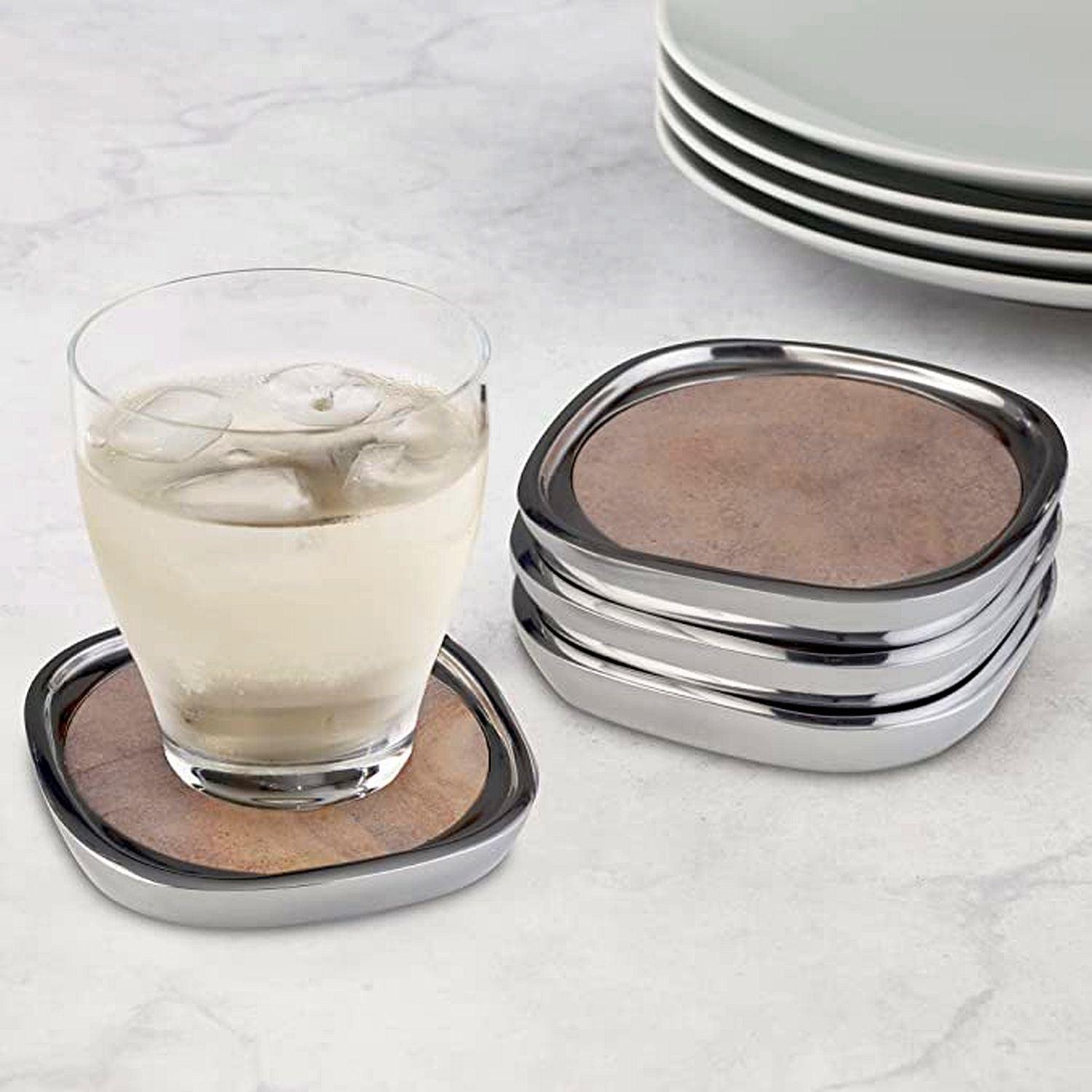 Nambe - Sandstone Coasters - (Set of 4)