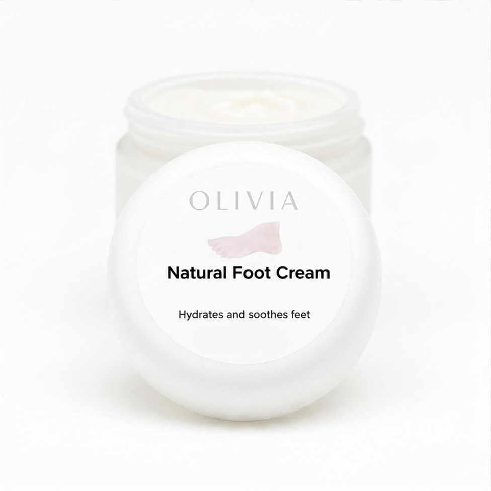 Crème pour les pieds naturelle