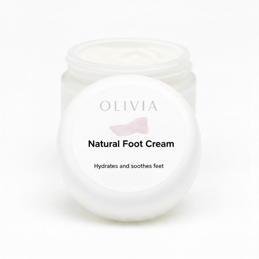 Crème pour les pieds naturelle