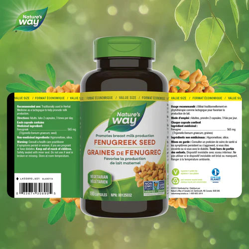 Nature's Way - Fenugreek 180 Cap