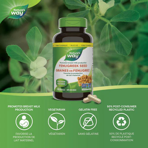 Nature's Way - Fenugreek 180 Cap