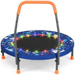 Mini Trampoline Folding Small Rebounder for Kids with Lights