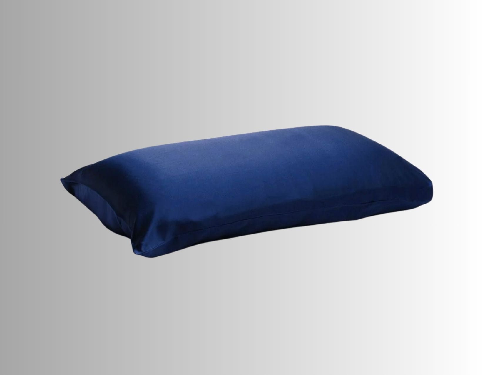 Silk Pillowcase Navy Blue (Envelope Style)