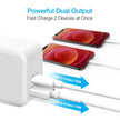 Naztech - 30W USB-C PD + 12W USB Fast Wall Charger | White