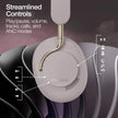 Naztech Bluetooth Headphones - AURA 360 ANC Wireless Noise Cancelling Over-the-Ear Headphones