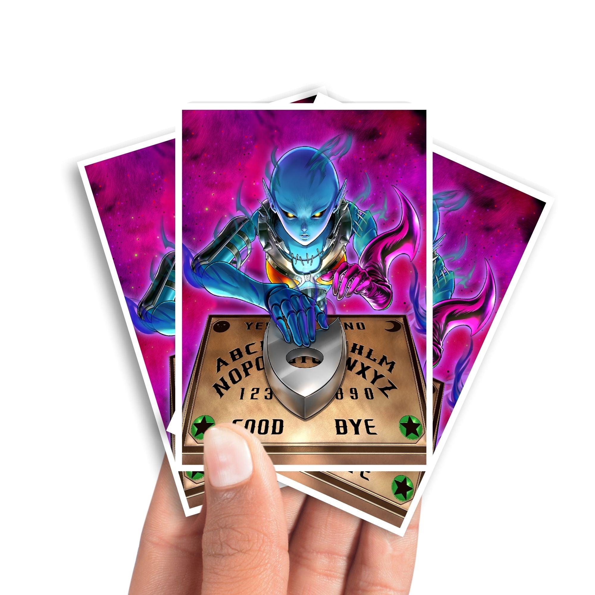 Manches de cartes Necrofear de Bakura
