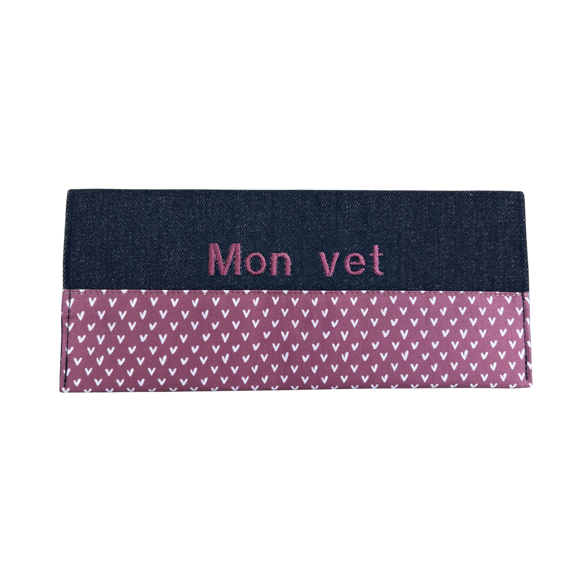 Protège carnet de vaccination Lolikö Coeur marron