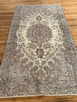 Vintage Turkish Oushak Rug | 9’ 4” x 5’ 5”