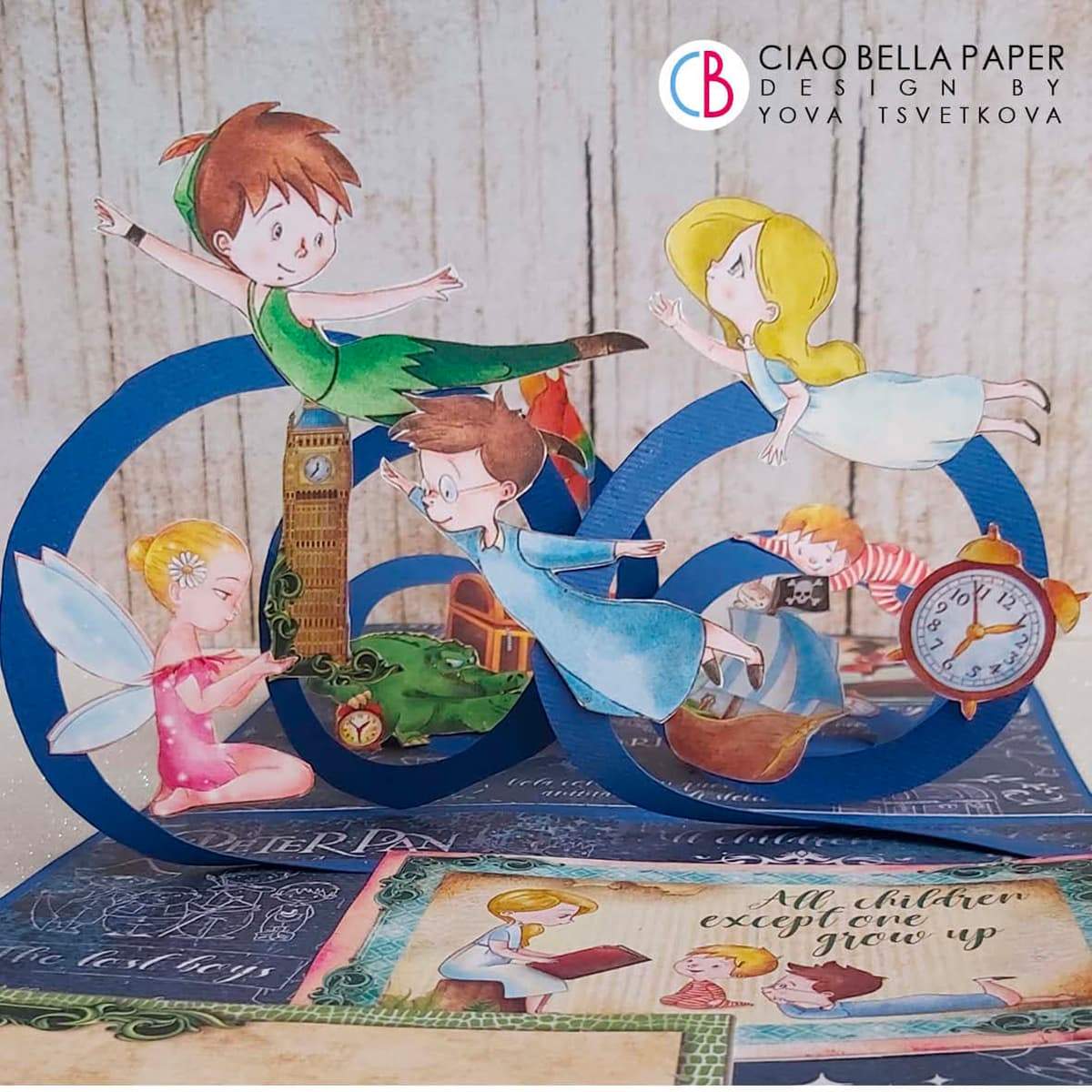 Ciao Bella Neverland Patterns Pad 12