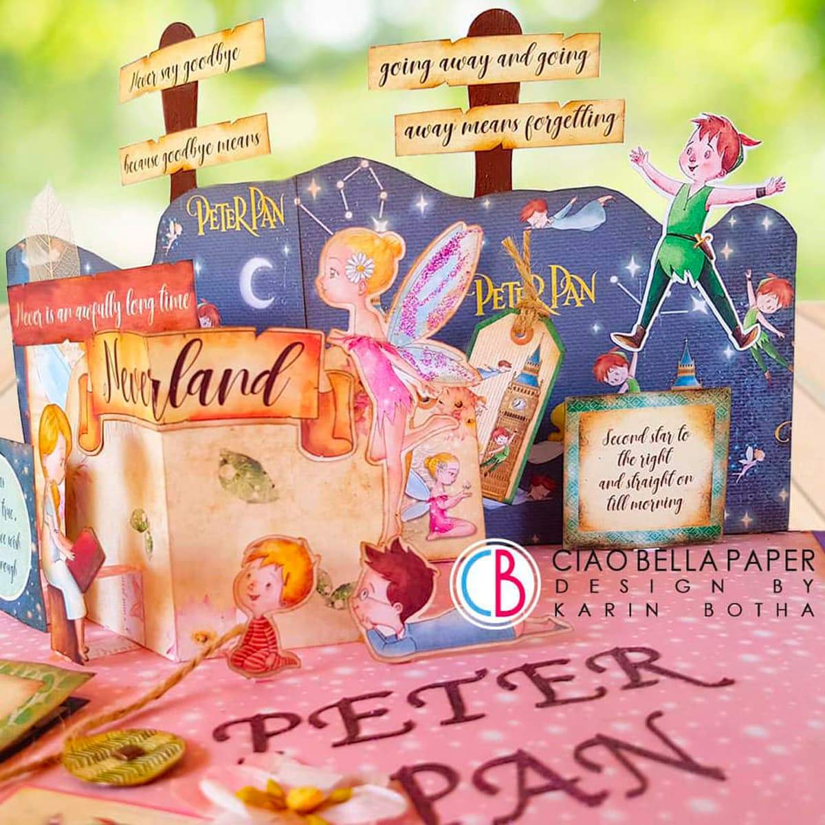 Ciao Bella Neverland Patterns Pad 12