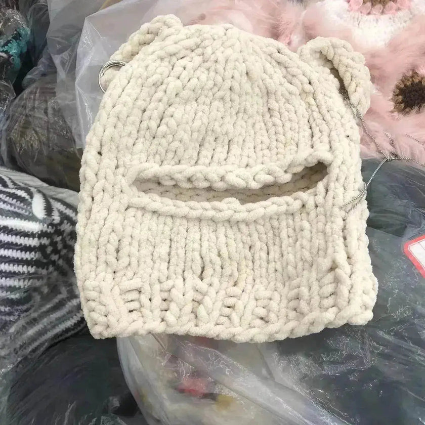 New Bear Ears Knitted Hat
