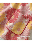 New Chinese Style Spring And Autumn Double Pure Cotton Gauze Pajamas For Women