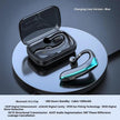 New Digital Display Ear-mounted Single-ear Ultra-long Life Battery In-ear Bone Conduction Sports Wireless Bluetooth Headset