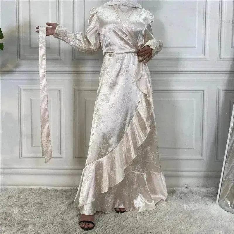 New Fashion Women's Clothing Patchwork Arab  Dress