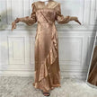 New Fashion Women's Clothing Patchwork Arab  Dress