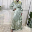 New Fashion Women's Clothing Patchwork Arab  Dress