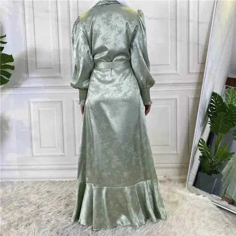 New Fashion Women's Clothing Patchwork Arab  Dress