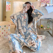 New Long-sleeved One-piece Pajamas For Women