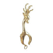 New Lucky Deer Anti-finger Smoked Yellow Release Finger Copper Ring