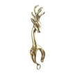 New Lucky Deer Anti-finger Smoked Yellow Release Finger Copper Ring