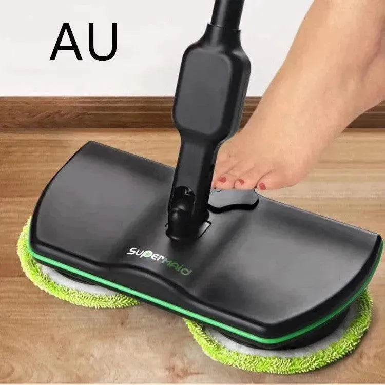 New TV Wireless Intelligent Electric Mop Portable Detachable 360 Degree Rotary Cleaning Cloth Mop
