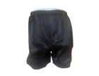 Men's Mulberry Silk Boxer Short with faux fly Black