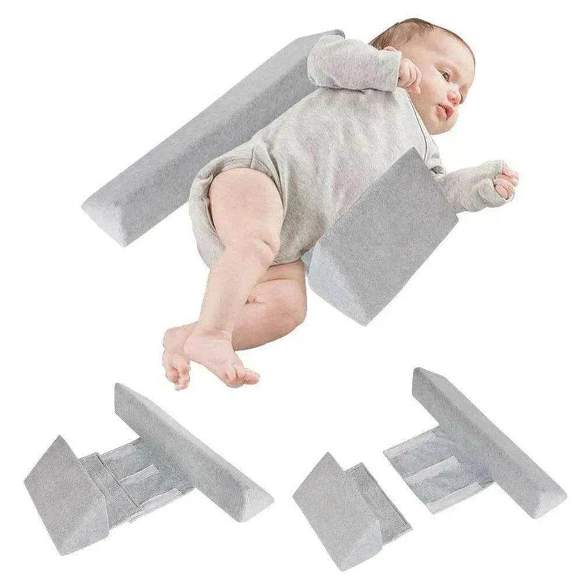Newborn Baby Anti rollover Side Sleeping Triangle Pillow